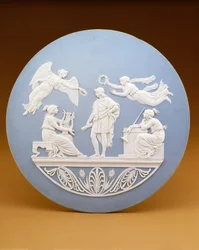 La apoteosis de Virgilio, Wedgwood, c.1776